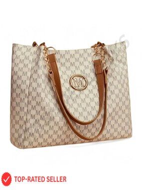 Fashion Foldable PU Leather Shoulder Bag Handbag with Multiple Pockets